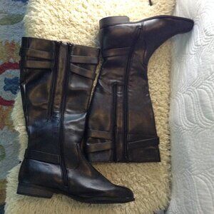 NWOT Life Stride Faux Leather "11M" boots, Knee Height Riding boot, Equestrian